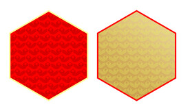 背胶贴纸 祥云花纹