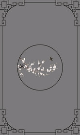 高清分层透明底彩白彩推拉门