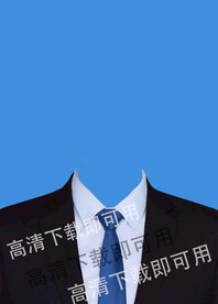 男士证件照西装图片