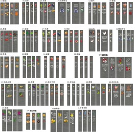 精品超市柱子形象设计