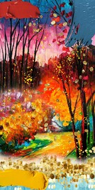 抽象油画装饰画