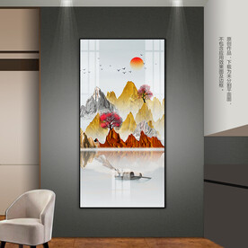 玄关装饰画卧室挂画客厅背景画