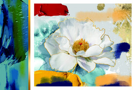 抽象电表箱装饰画