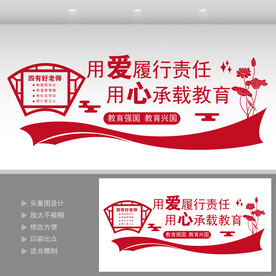 学校办公室墙  