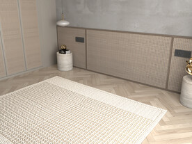 新中式卧室场景 家具空景