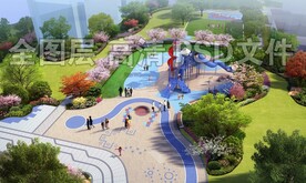 小区活动空间绿化