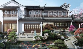 园林古建效果图