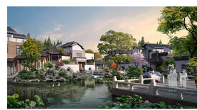 苏式园林景观