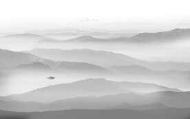 水墨山水画