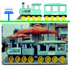 小火车美陈设计