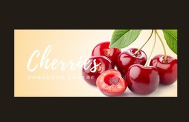 高清车厘子灯箱