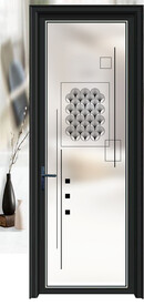 高清分层透明底平开门打印图