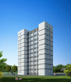 写字楼建筑外观设计案例效果图