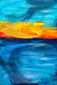 抽象油画