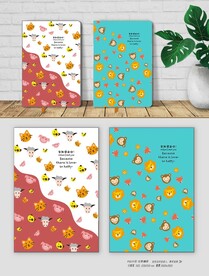 可爱小本本封面