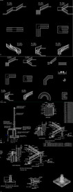 各种楼梯CAD图库