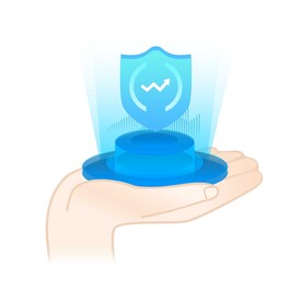 信息发展安全插画元素