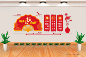 核心价值观文化墙