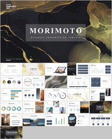  高级黑金ppt模板