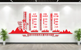 社会主义核心价值观文化墙展板