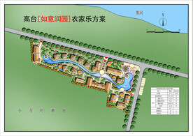 休闲山庄平面规划图