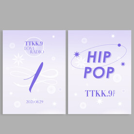 紫色泡泡桌卡背景