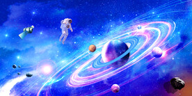 星系宇宙星空背景