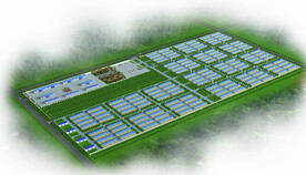 养殖小区鸟瞰图