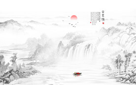 水墨山水