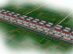 农村居民点效果图