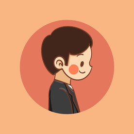 卡通新郎插画设计