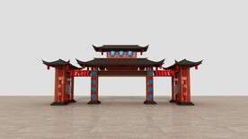 门楼  中国风 国潮门头