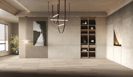 现代  极简 轻奢客厅 空场景