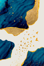 装饰画 晶瓷画 抽象画