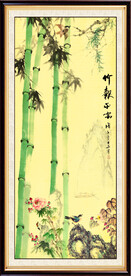 竹报平安 