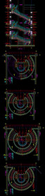 旋转楼梯CAD图纸