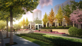 住宅入口大门景观效果图