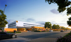 快递物流效果图