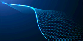 数字动感曲线背景