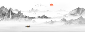 山水画