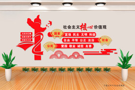 核心价值观文化墙