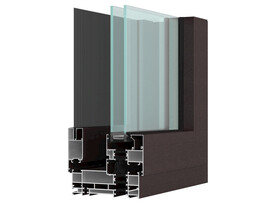 系统窗剖面模型