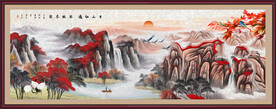 山水风景画
