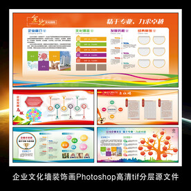 公司工厂企业文化宣传展板装饰画