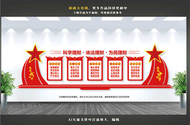财政文化墙