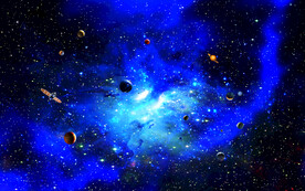 蓝色星空