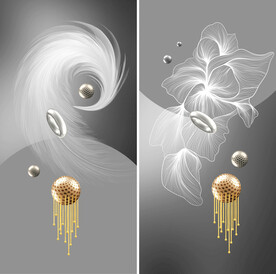 装饰画 晶瓷画 抽象画