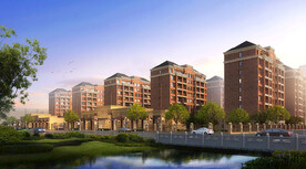 住宅沿街商业效果图