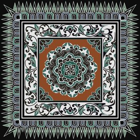 敦煌莫高窟初唐372窟藻井