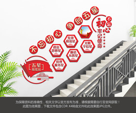 五星党员文化墙